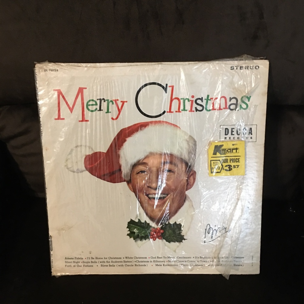 Vintage Bing Crosby 1973 Christmas Lp